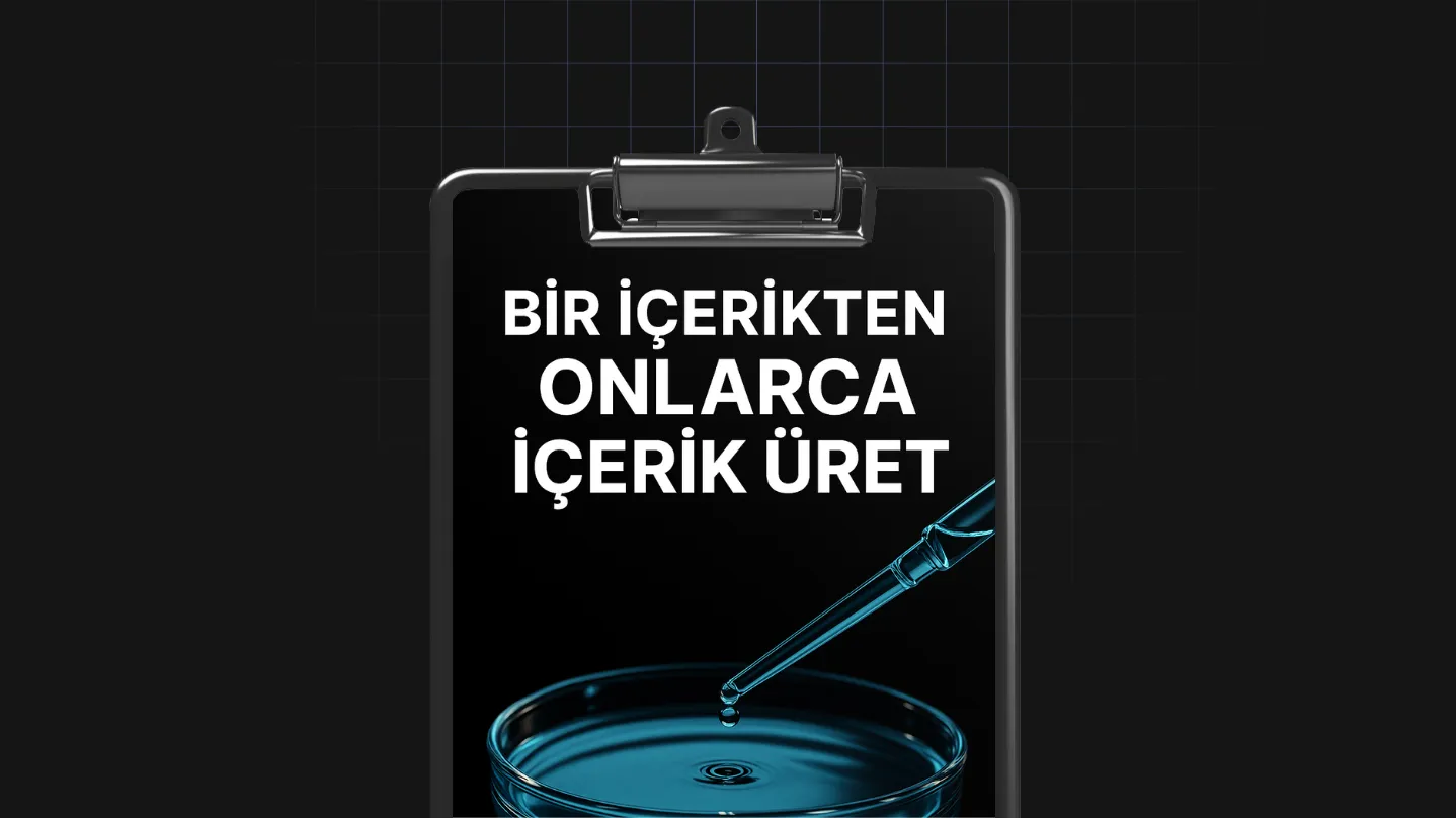 Bir İçerikten Onlarca İçerik Üret